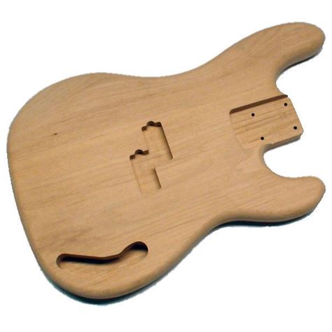 bass guitar body unfinished